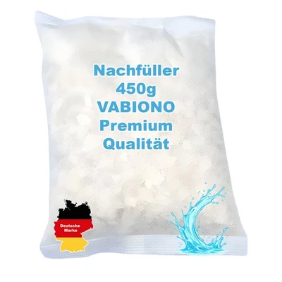 VABIONO Entfeuchter Granulat Nachfüller 450g Vliesbeutel Raumentfeuchter Luftentfeuchter