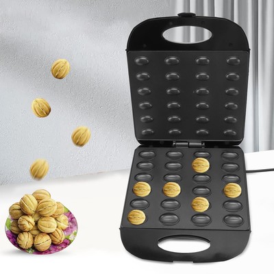 Electric Walnut Cake Maker,1400W 24pcs Capacity Electric Walnut Cake Maker Au...