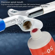 Transparent Tube Oil Injector Tool for Precise Lubrication in Cycling Components