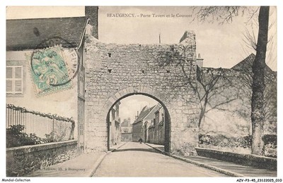 AZVP3-0220-45 - BEAUGENCY - Tür durch und Kloster