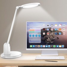 Desk Lamps for Home Office with Stable Base, 1000LM Ultra Bright Eye-Caring D...