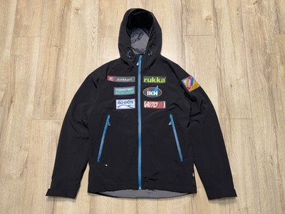 Mens Rukka Ski Jumping Finland National Team Jacket Hooded Softshell Size 48 S