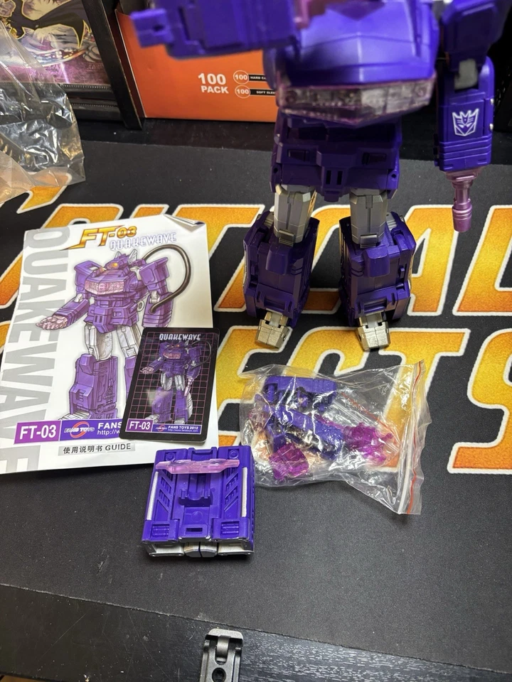 Fans Toys FT-03 Quake Wave Masterpiece Shockwave (Read Description) US SELLER - Image 4 of 4