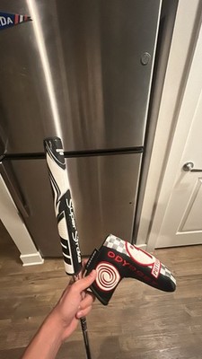 Odyssey White Steel #2 Putter - Steel Shaft - Right-Handed - SuperStroke - 35''