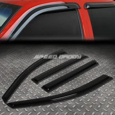 FOR 09-16 CHEVY TRAVERSE SMOKE TINT WINDOW VISOR SHADE/SUN WIND/RAIN DEFLECTOR