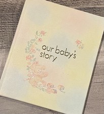 IOB Vintage 1978 Baby Book Nursery Needs Our Baby  s Story Record Book CP