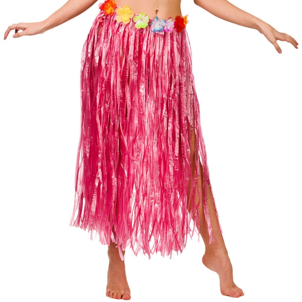 Wicked Costumes Pink Hula Skirt 80cm
