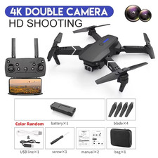 2025 E88 Pro 4K Dual Camera Foldable Quadcopter with WiFi FPV and Altitude Hold
