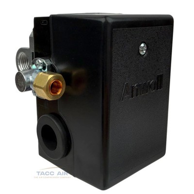 Air Compressor Pressure Switch 175 PSI 4 Port Replaces Furnas 69JF9LY2C