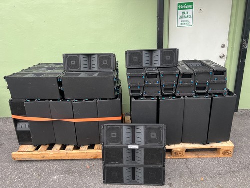 (4) JBL Vertec VT4886 Tri-Amplified 3-Way Line Array Speaker (No Cart/No Cover)