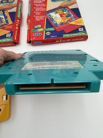 Set of 2 Sega Pico Game Cartridges 1994 Mickey and Pooh Disney  In Boxes