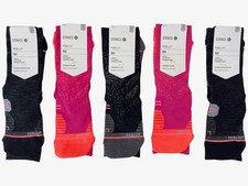 Stance Women's Socks 5 New Pairs Feel 360 Run Crew - Size Small 5-7.5 - 94 MSRP