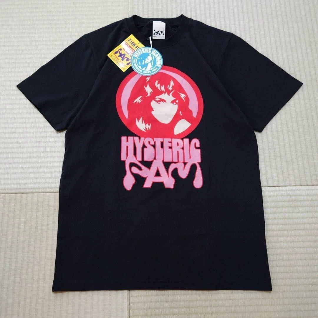 Hysteric Glamour×P.A.M. T-Shirt Crew-neck Hys Girl Printed Size M Cotton New
