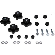 Top Window Knob Kit 6681614 For Bobcat SkidSteer 751 753 763 773 863 873 883 963
