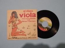 ADRIANO CELENTANO - VIOLA / SE SAPEVO NON CRESCEVO - CLAN BF 69051