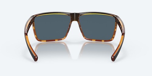 Costa Del Mar Rincon Black Shiny Tortoise/Grey 580P Polarized 63 mm Sunglasses - Picture 4 of 7