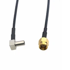 RF Cable MS147 male Elbow to RP-SMA male RG316 6"~10FT for huawei ZTE antenna 3G