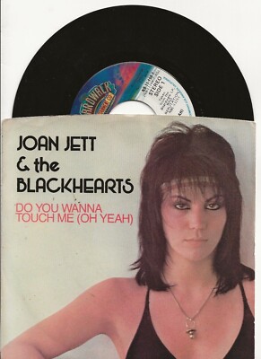 JOAN JETT DO YOU WANNA TOUCH ME USA PROMO SINGLE, MONO & STEREO VERSIONS
