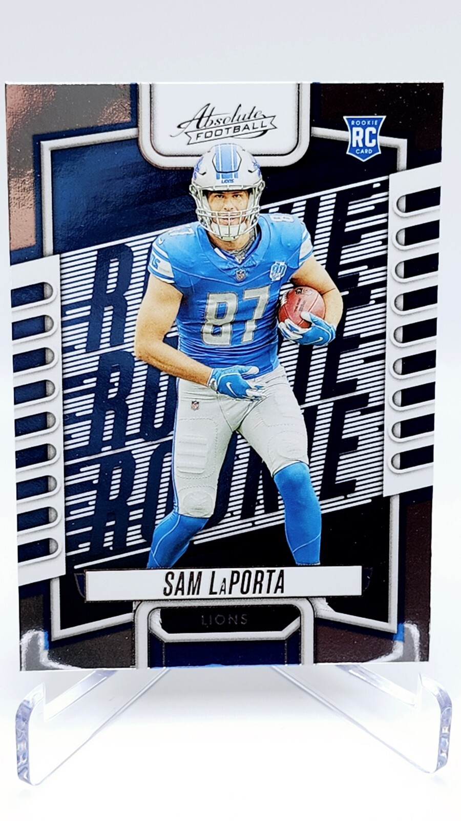Sam LaPorta 2023 Panini Absolute #115 Rookies Green RC