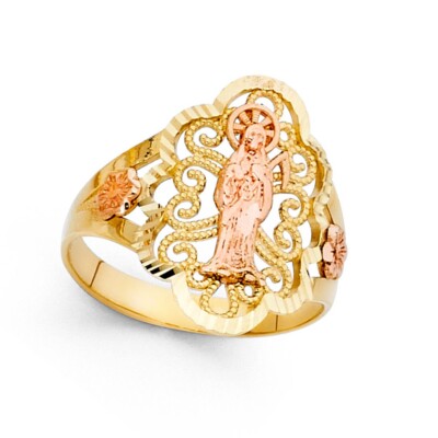 Ausgefallener Ring Gold - 14 Karat zweifarbig