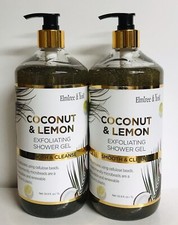 2-Pack Coconut Lemon Exfoliating Shower Gel 33.8 fl oz Each