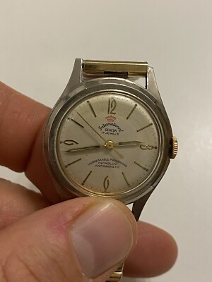 Internationale Herrenuhr Geneva Unbreakable Mainspring Incabloc Antimagnetic K31