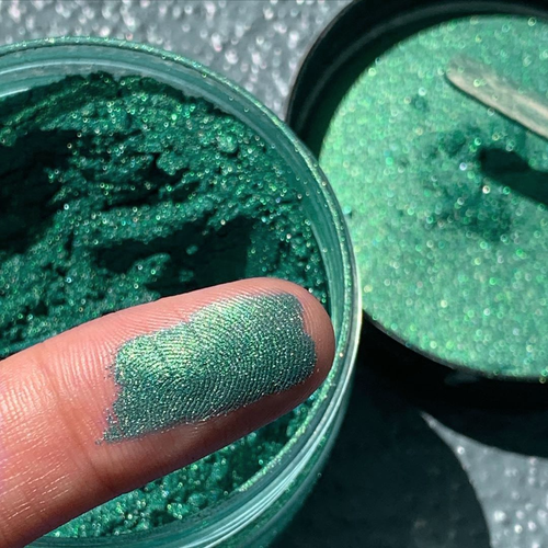 MEYSPRING Shiny Malachite Mica Powder for Epoxy Resin Color Pigment