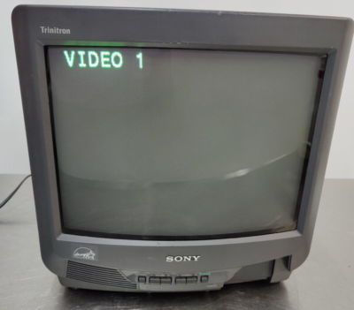 SONY テレビ本体 Retro Sony Trinitron Color Gaming TV 13