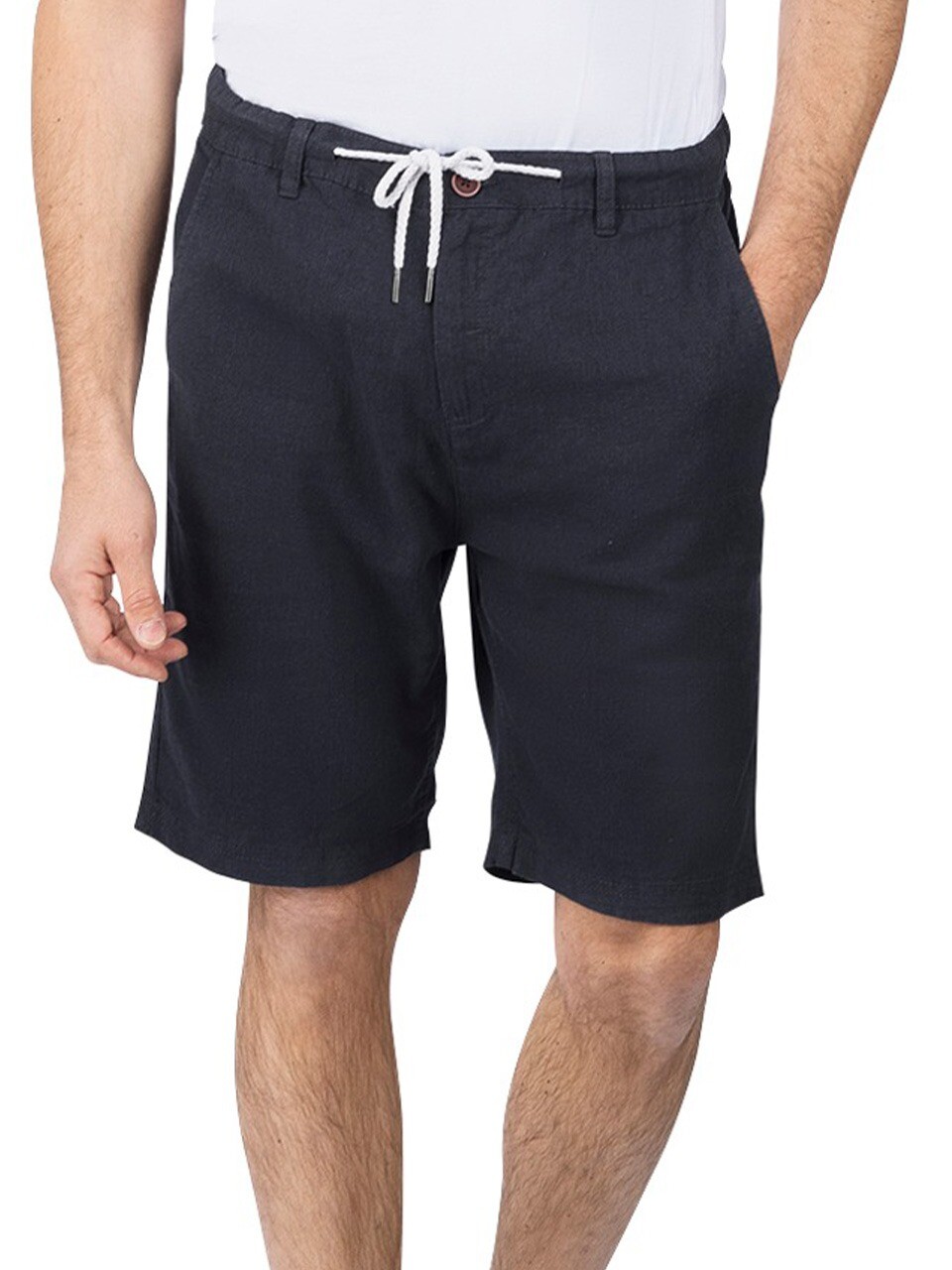 шорты riverso Leinen Herren Sommer Regular Fit RIVOliver Kurze Hosen Бермуды