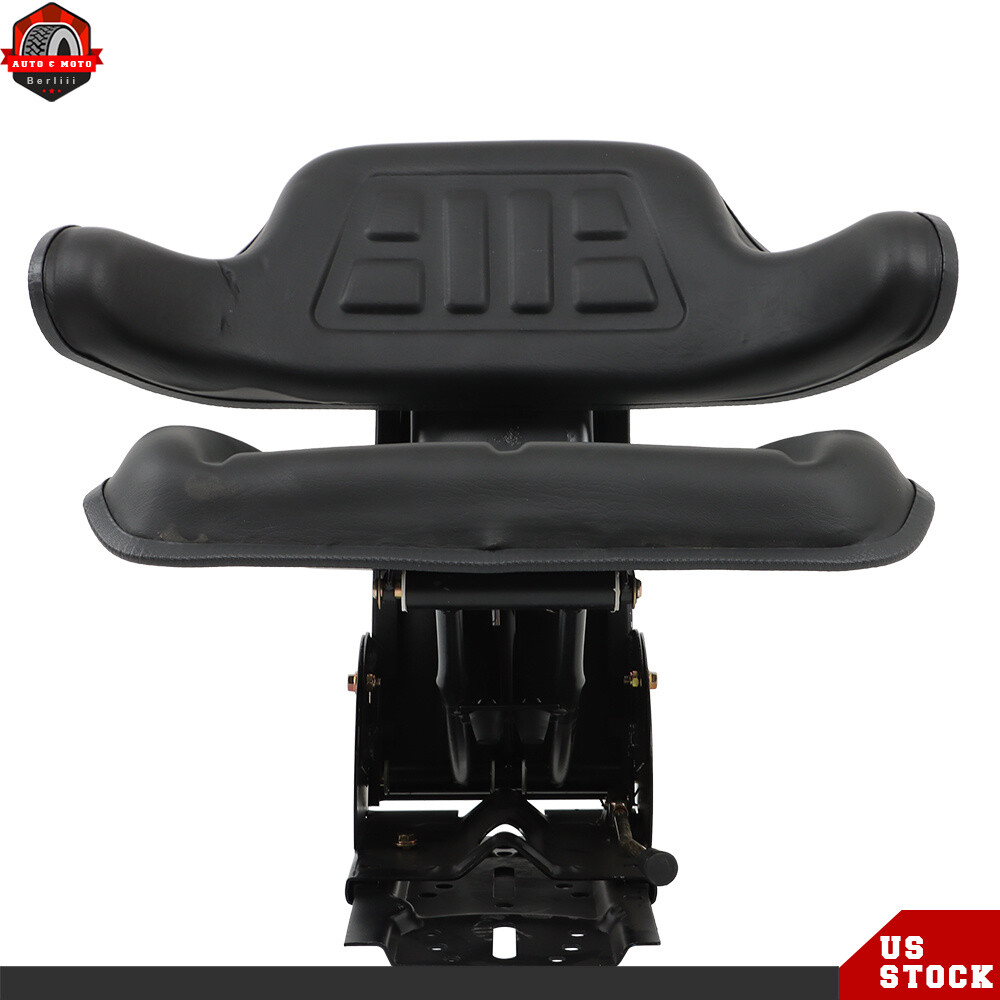 BLACK TRIBACK STYLE SEAT SUSPENSION SEAT FITS MASSEY FERGUSON 255 265 270 274 275 285 TRACTOR TRAC SEATS BRAND