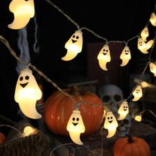 1.5m 10Led ghost string bulb-Halloween Light set -Trick or Treat Happy Halloween