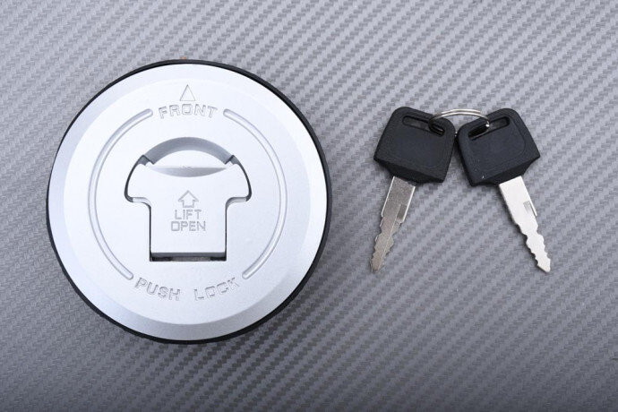 Bouchon réservoir Honda CBF 125 anti-vol avec clés pour sécuriser votre essence