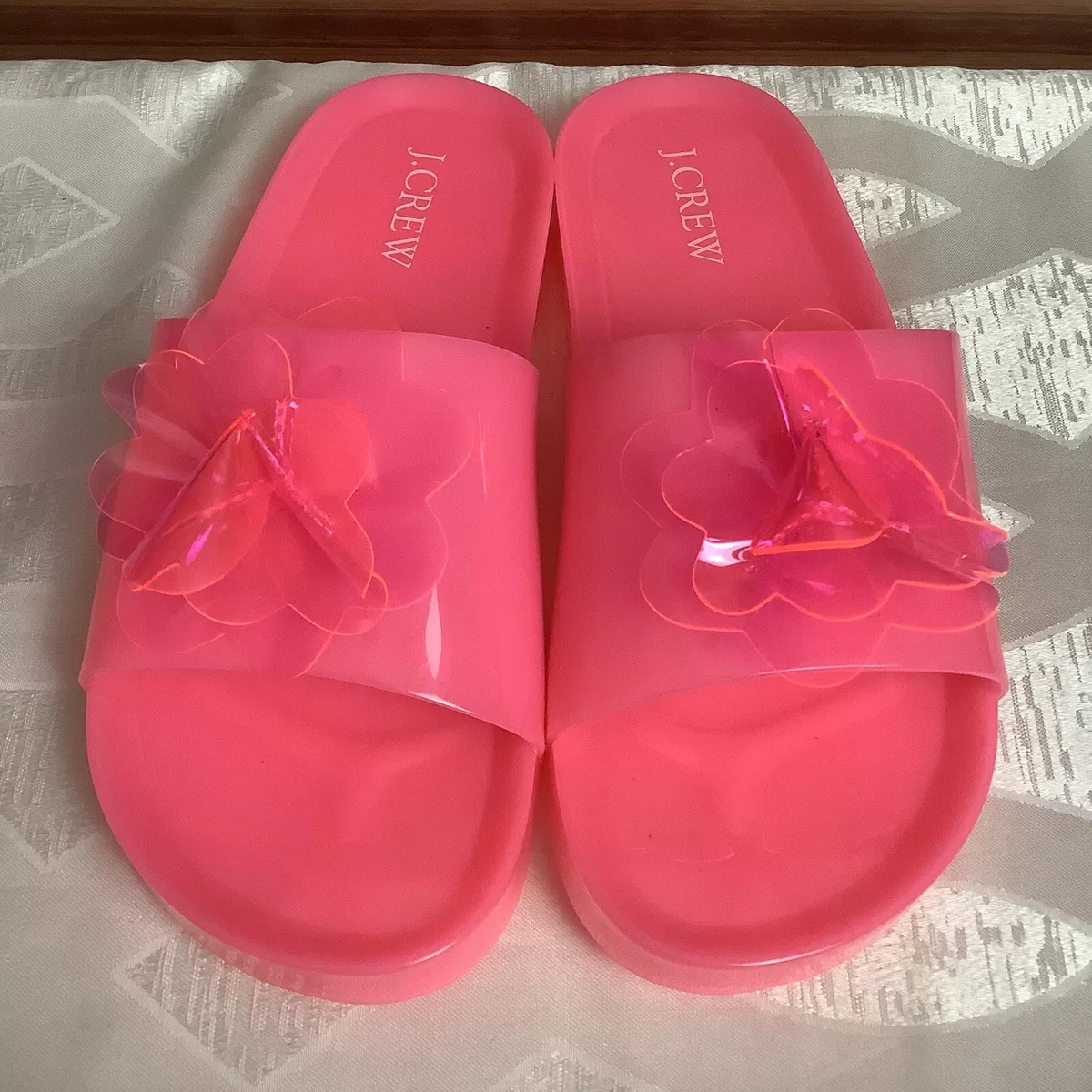 J crew pool best sale slides
