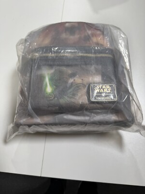 Loungefly x Star Wars Episode II Attack of the Clones Mini Backpack 10”x9”x4.5” Disney Loungefly Mini Backpack - Star Wars Final Frames  main image 3