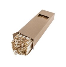 100pcs Disposable Wheat Drinking Straws