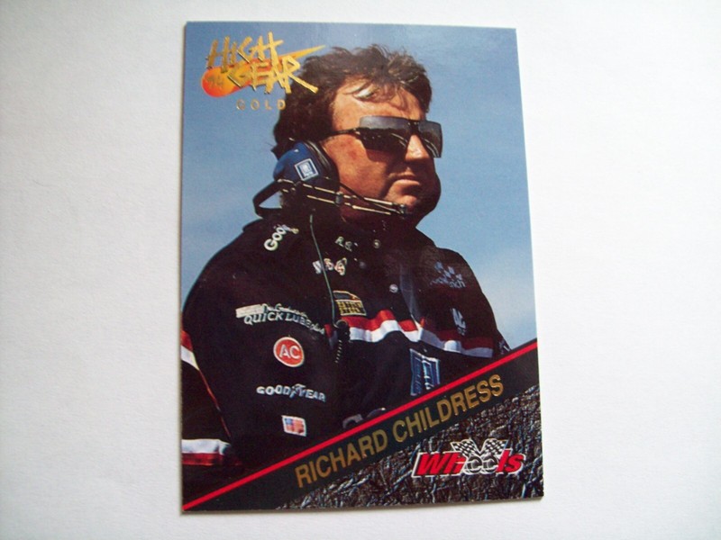 GOLD RICHARD CHILDRESS CAR OWNER OF DALE EARNHARDT GMGW '94 WHEELS HIGH GEAR #33