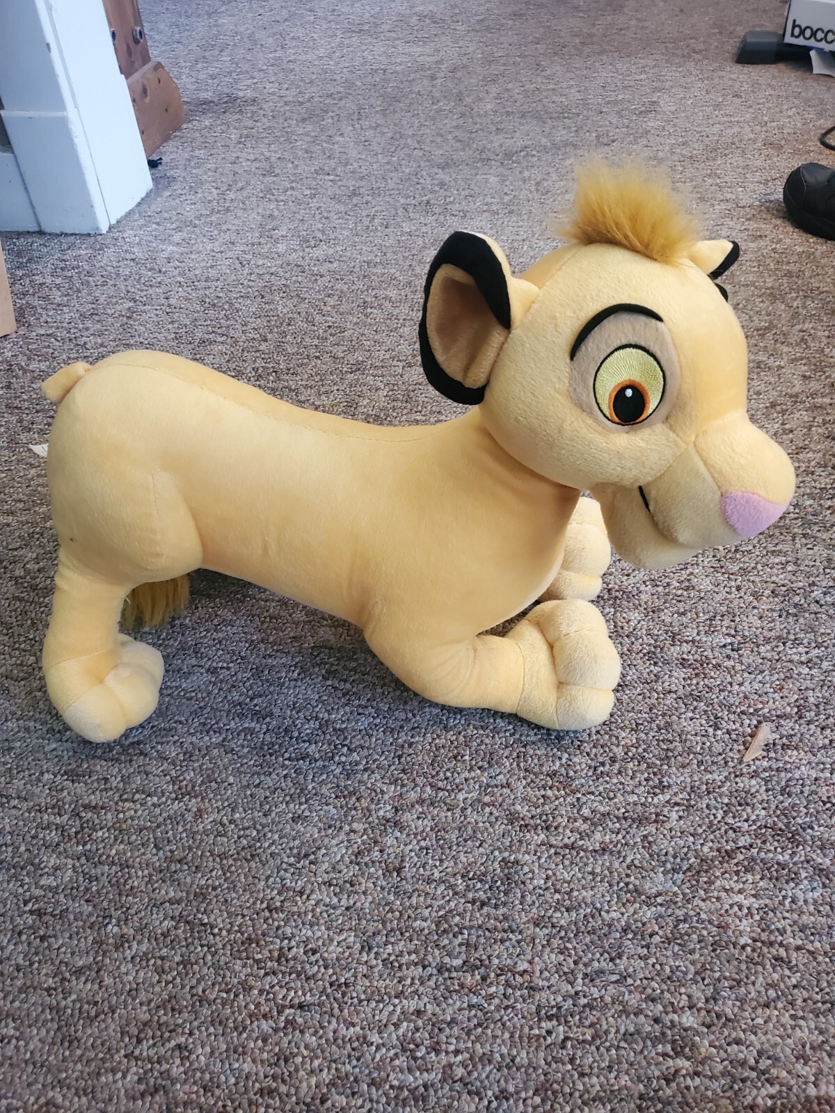 Vintage Disney's Simba Giant Plush Doll 20 Inch 2002