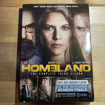 Homeland: The Complete Second Season (DVD, 2013, 4-Disc Set)