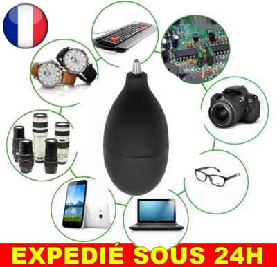 Souffleur à Air Portable - Nettoyeur Pour Appareil Photo, Objectifs, Clavier - Neuf Avec étiquette