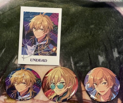 Ensemble Stars - Kaoru Hakaze Karten und Dosenabzeichen Konvolut 