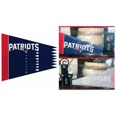  England Patriots Mini-Flag Sport Car Wall Decoration 8 PC 4'' x 9'' Inch 