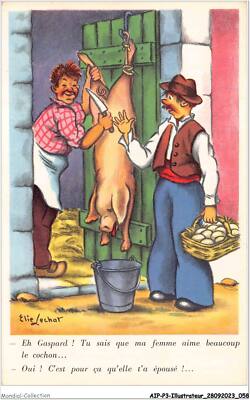 AIPP3-0251 - ILLUSTRATOR - ELIE-LECHAT - EH GASPARD - DU WEISST, DASS MEINE FRAU