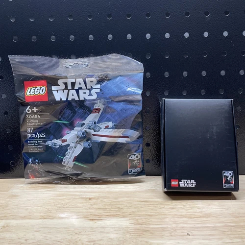 Lego Star Wars May The 4th X-Wing 30654 & Coin Card NEW GWP Promo