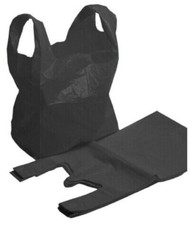 1500 x Plastic Vest S2 Drinks Wine/Bottle Carrier Bags 8" x 13" x 18" Full Box