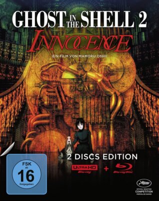 Ghost in the Shell 2 - Innocence - 4K Ultra HD - Mediabook # UHD+BLU-RAY-NEU