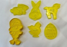 Set of 5 Vintage Amscan EasterCookie Cutters ...