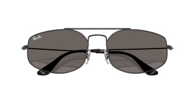 New Ray-Ban Unisex RB3845 Explorer V Rectangular Sunglasses Black/Dark Grey Lens