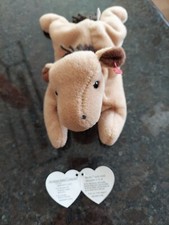 TY BEANIE BABY DERBY THE HORSE PVC PELLETS NO HEART TAG RETIRED 1996