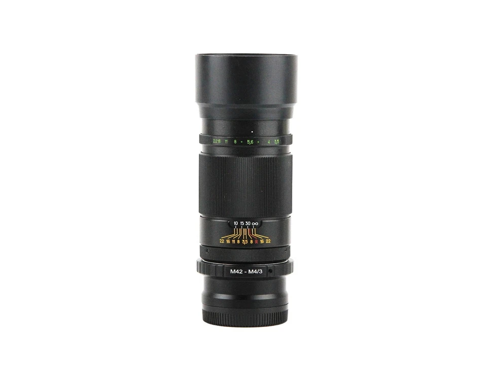 Lens JUPITER - 37A Telephoto 3,5/135 Copy Sonnar Mount M42 - Micro M4/3 - Image 3 of 4