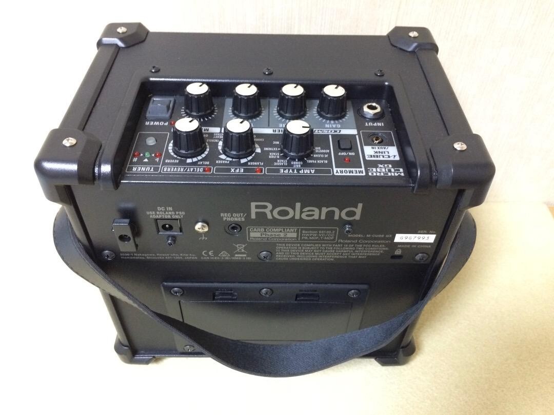 ROLAND MICRO CUBE GX Black Guitar Amp | eBay